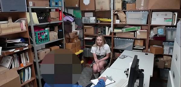  Thief schoolgirl fucked by officer